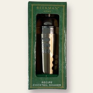Recipe Cocktail Shaker